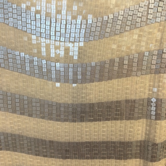 Ellen Tracy silver and white sequins dress. NWT. Size XS. - Picture 4 of 5